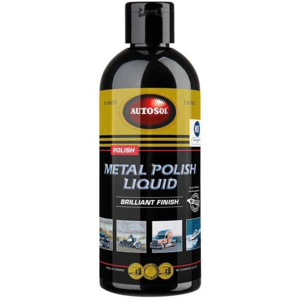 Autosol Metal Polish Lichid Solutie Polish Suprafete Metal 250ML AU-001210